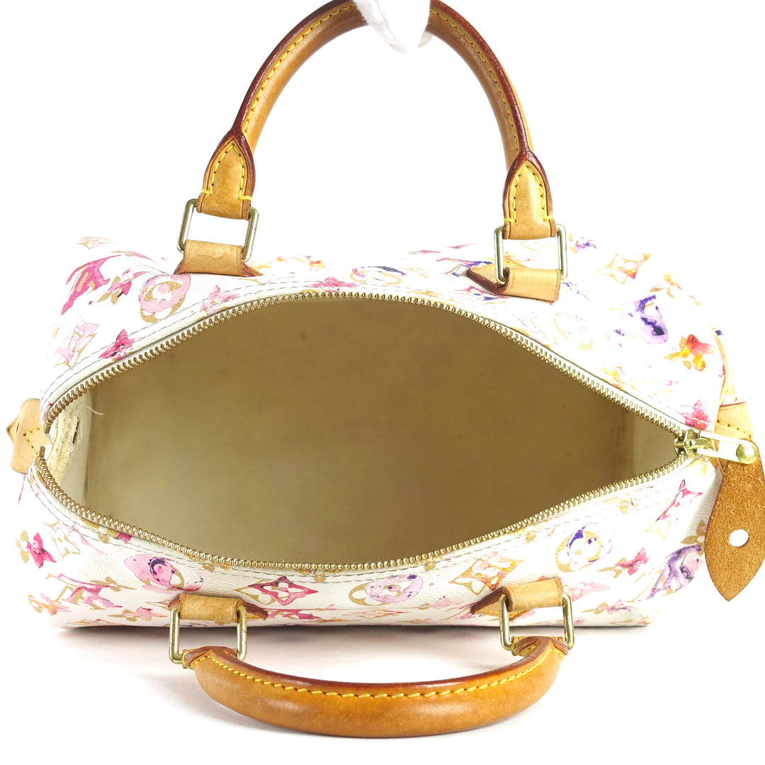 Watercolor Aquarelle Speedy 30 Handbag - Limited Edition Bag – Poshbag  Boutique
